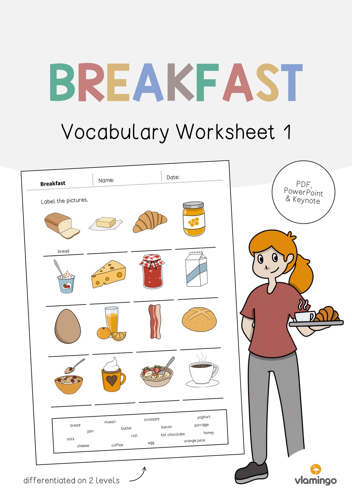 de englisch breakfast vocabulary worksheet 1 001