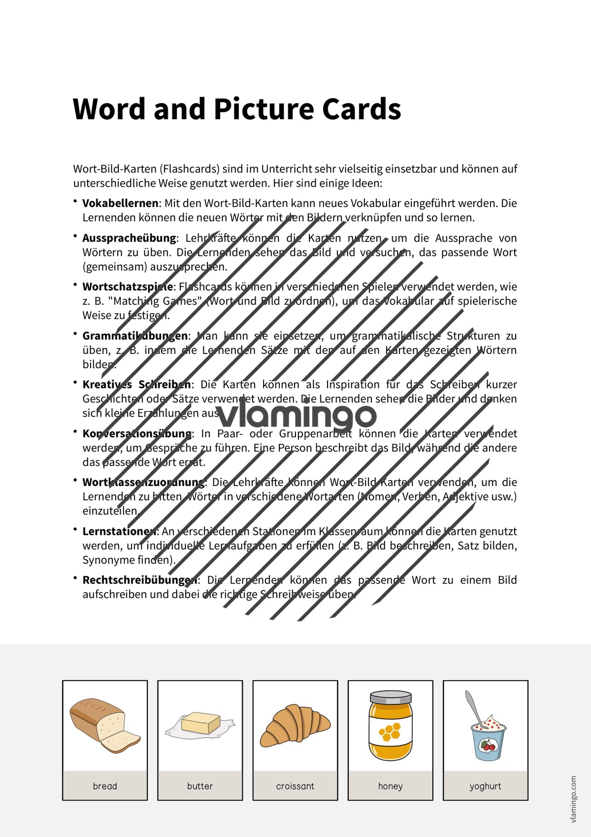 de englisch breakfast word and picture cards 002