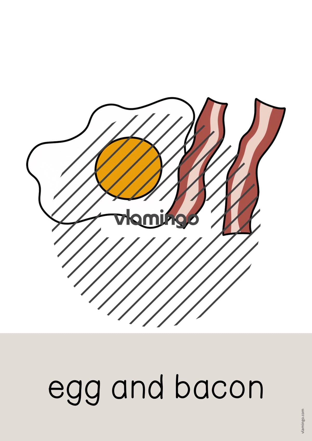 de englisch breakfast word and picture cards 035