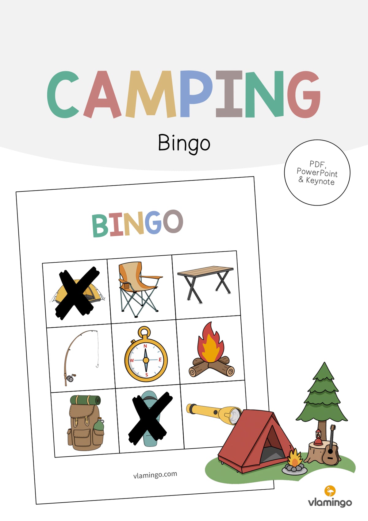 de englisch camping bingo 001