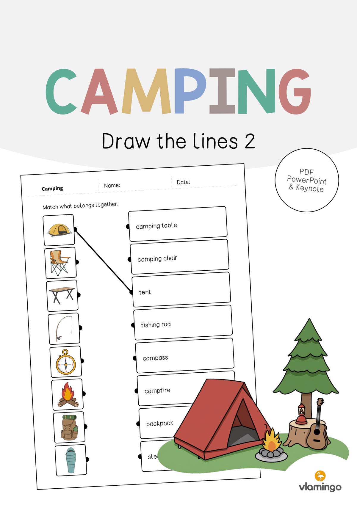 de englisch camping draw the lines 2 001