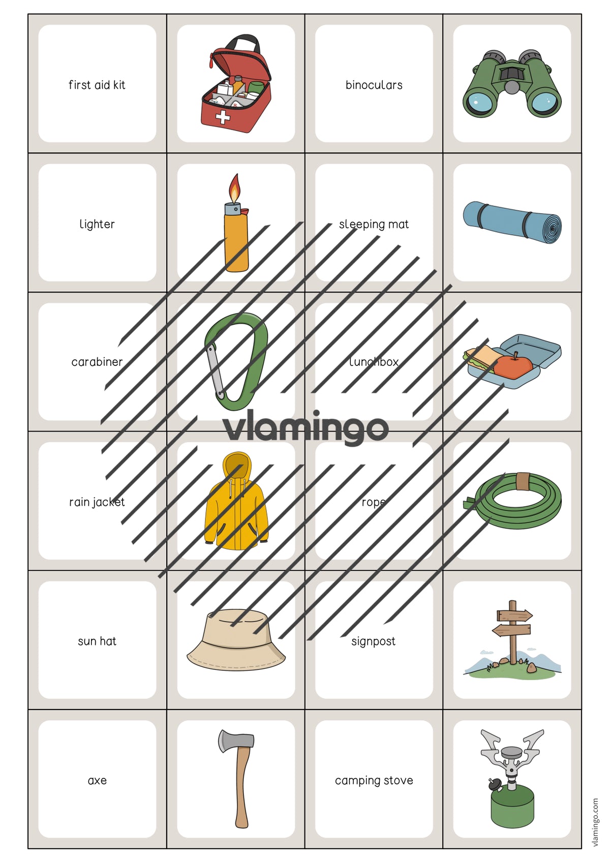 de englisch camping memo game 004