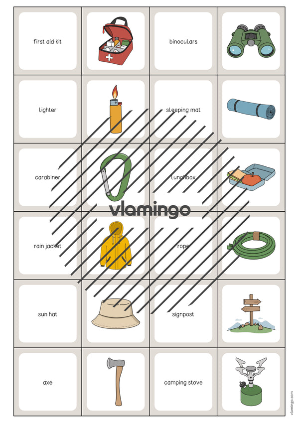 de englisch camping memo game 004