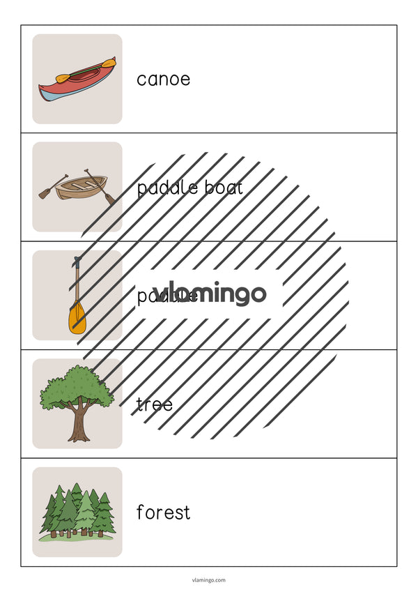 de englisch camping running dictation 010