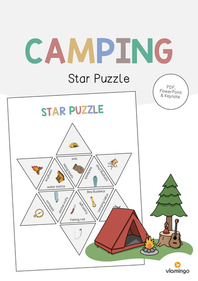 Camping: Star Puzzle (Englisch)
