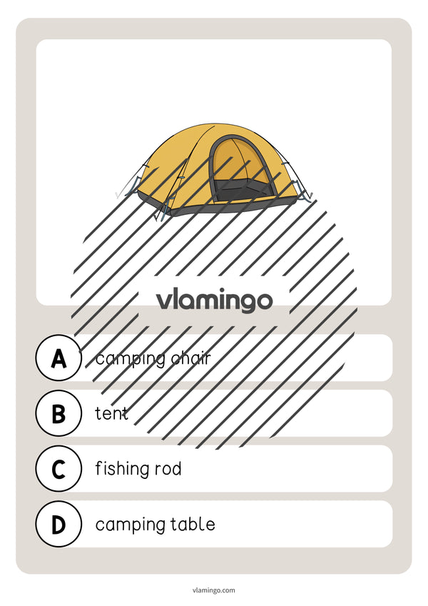 de englisch camping vocabulary quiz 005
