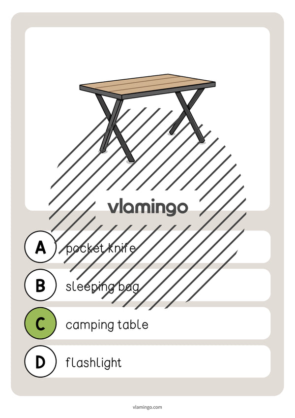 de englisch camping vocabulary quiz 010