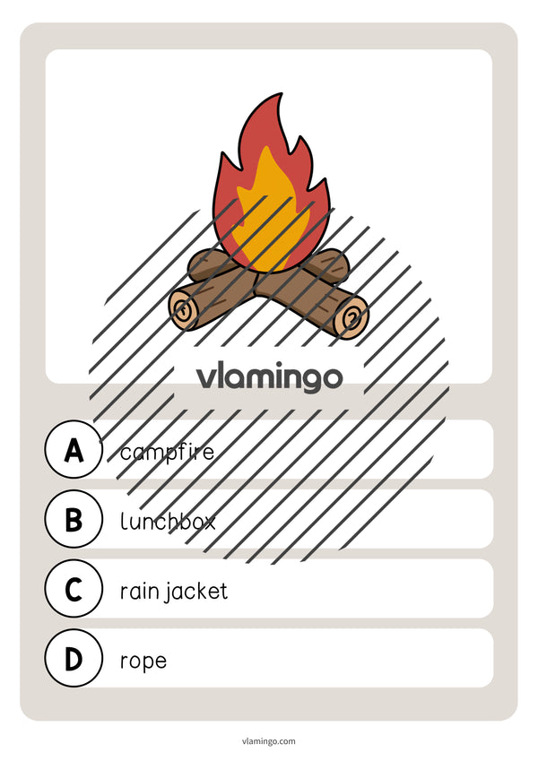 de englisch camping vocabulary quiz 015