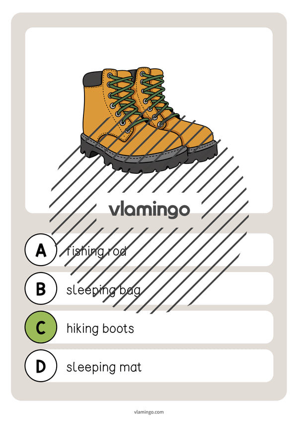 de englisch camping vocabulary quiz 028
