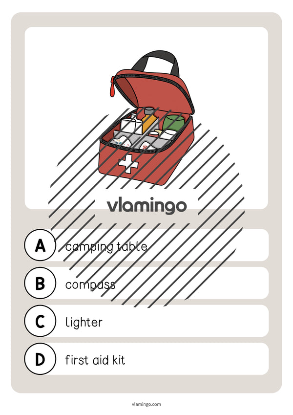 de englisch camping vocabulary quiz 029