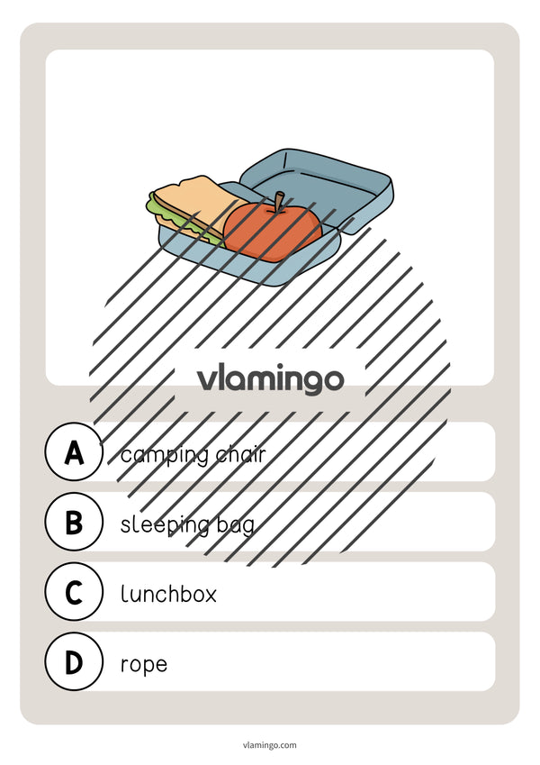 de englisch camping vocabulary quiz 039