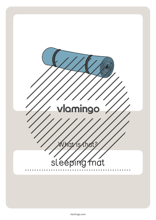 de englisch camping vocabulary quiz 077