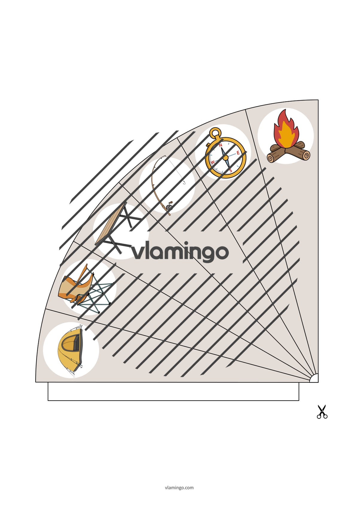 de englisch camping vocabulary wheel of fortune 005