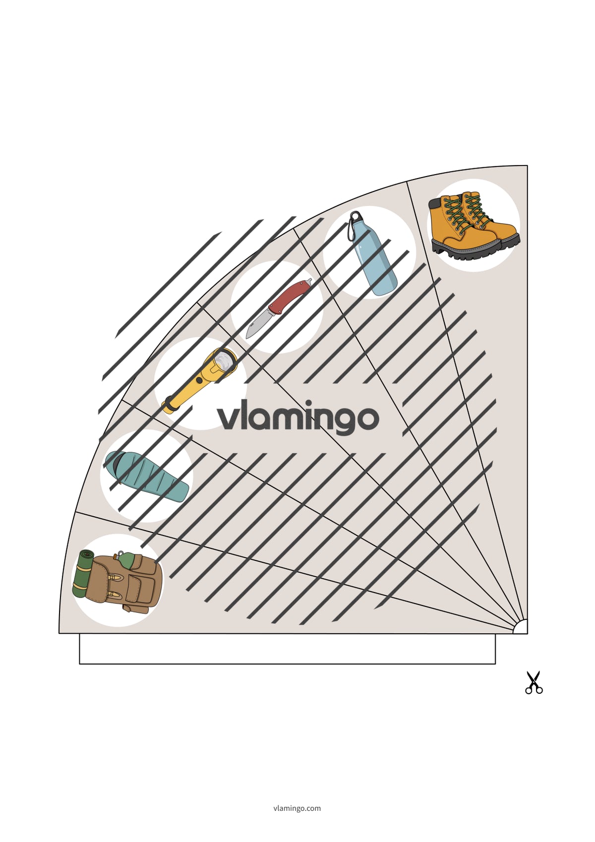 de englisch camping vocabulary wheel of fortune 006