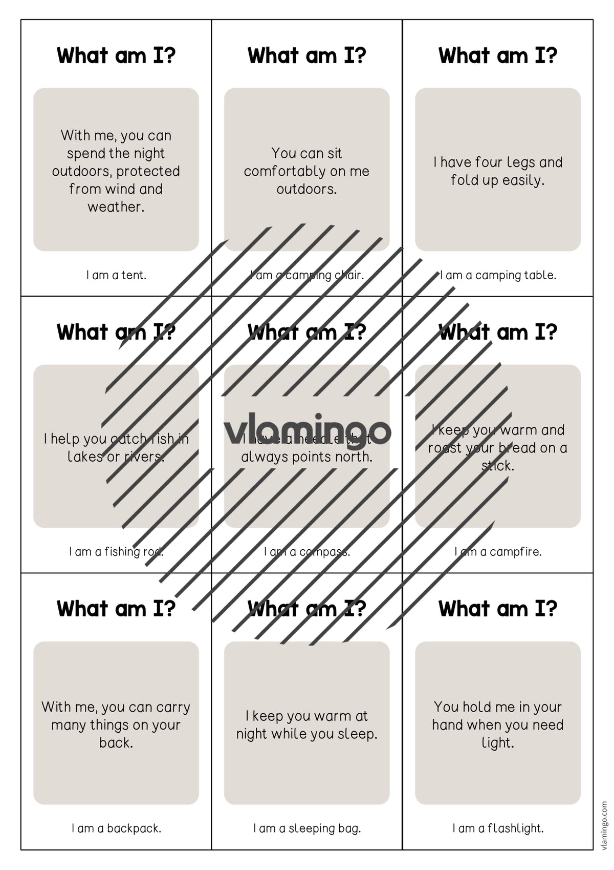 de englisch camping what am i cards 003