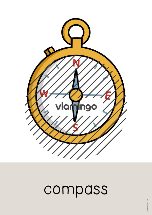 de englisch camping word and picture cards 007