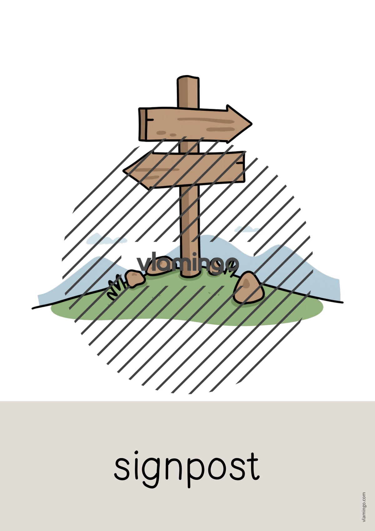 de englisch camping word and picture cards 024