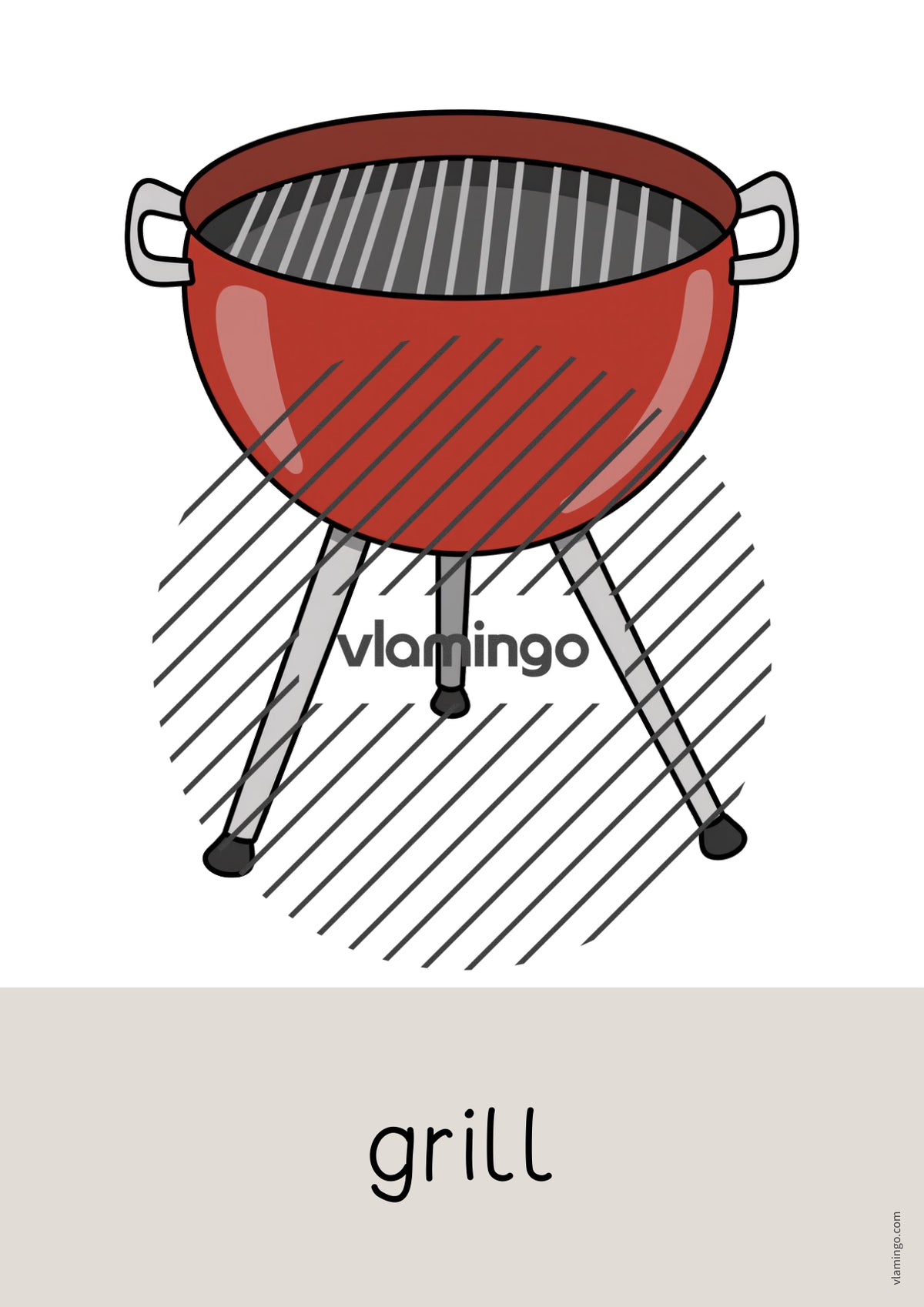 de englisch camping word and picture cards 028