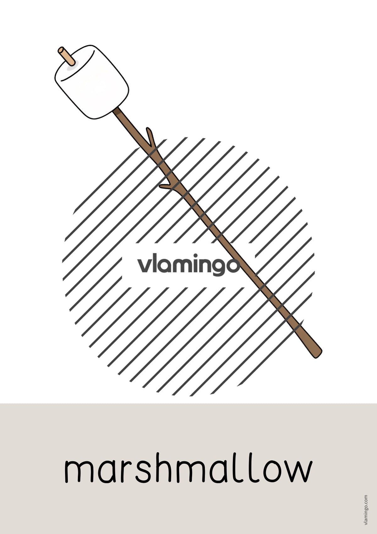 de englisch camping word and picture cards 030