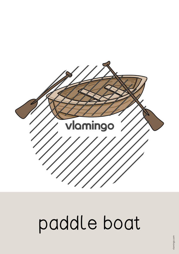 de englisch camping word and picture cards 039