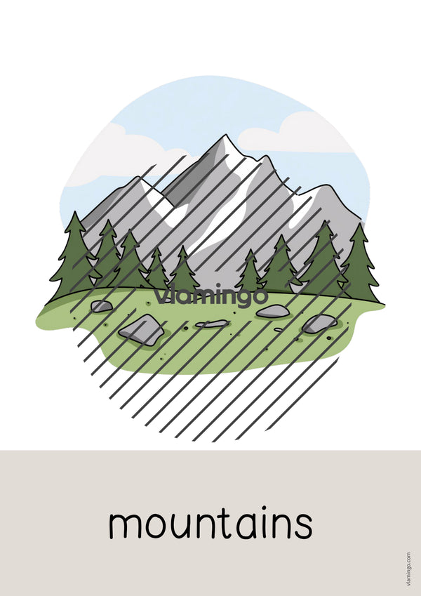 de englisch camping word and picture cards 044