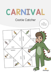 de englisch carnival cootie catcher 001