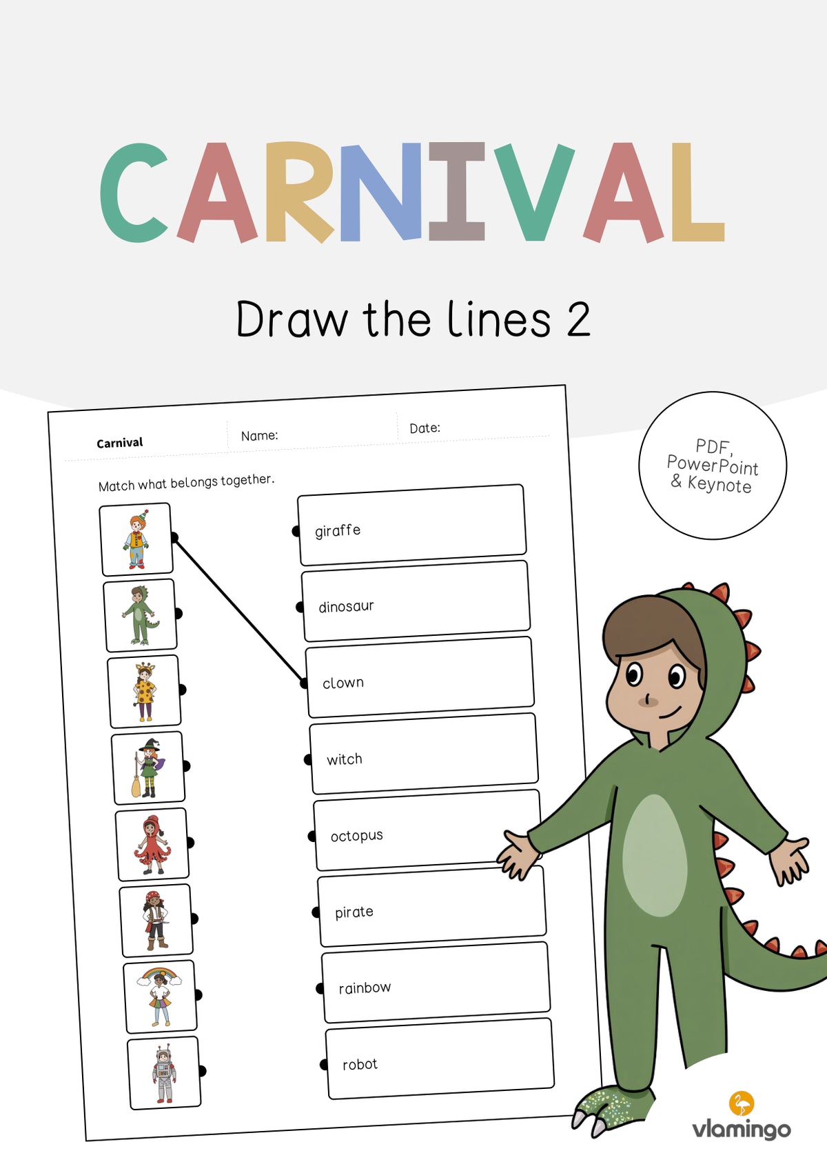 de englisch carnival draw the lines 2 001