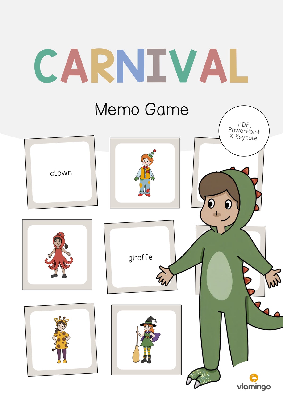 de englisch carnival memo game 001