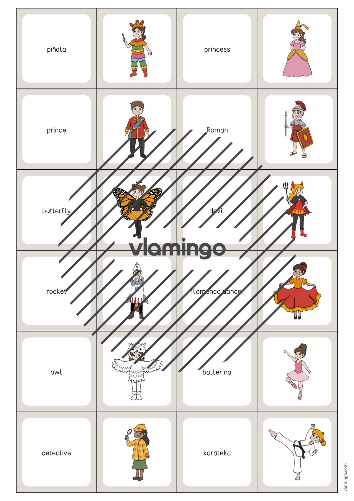 de englisch carnival memo game 005