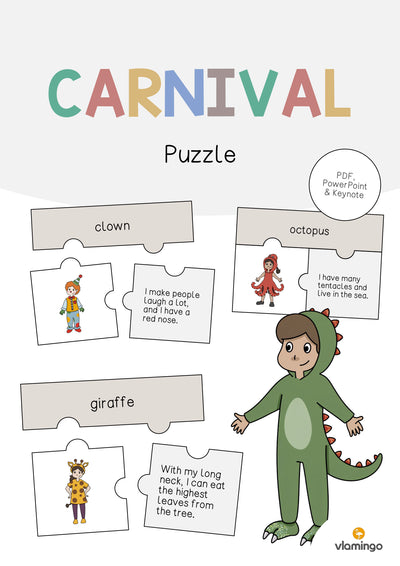 Carnival / Fasching: Puzzle (Englisch)