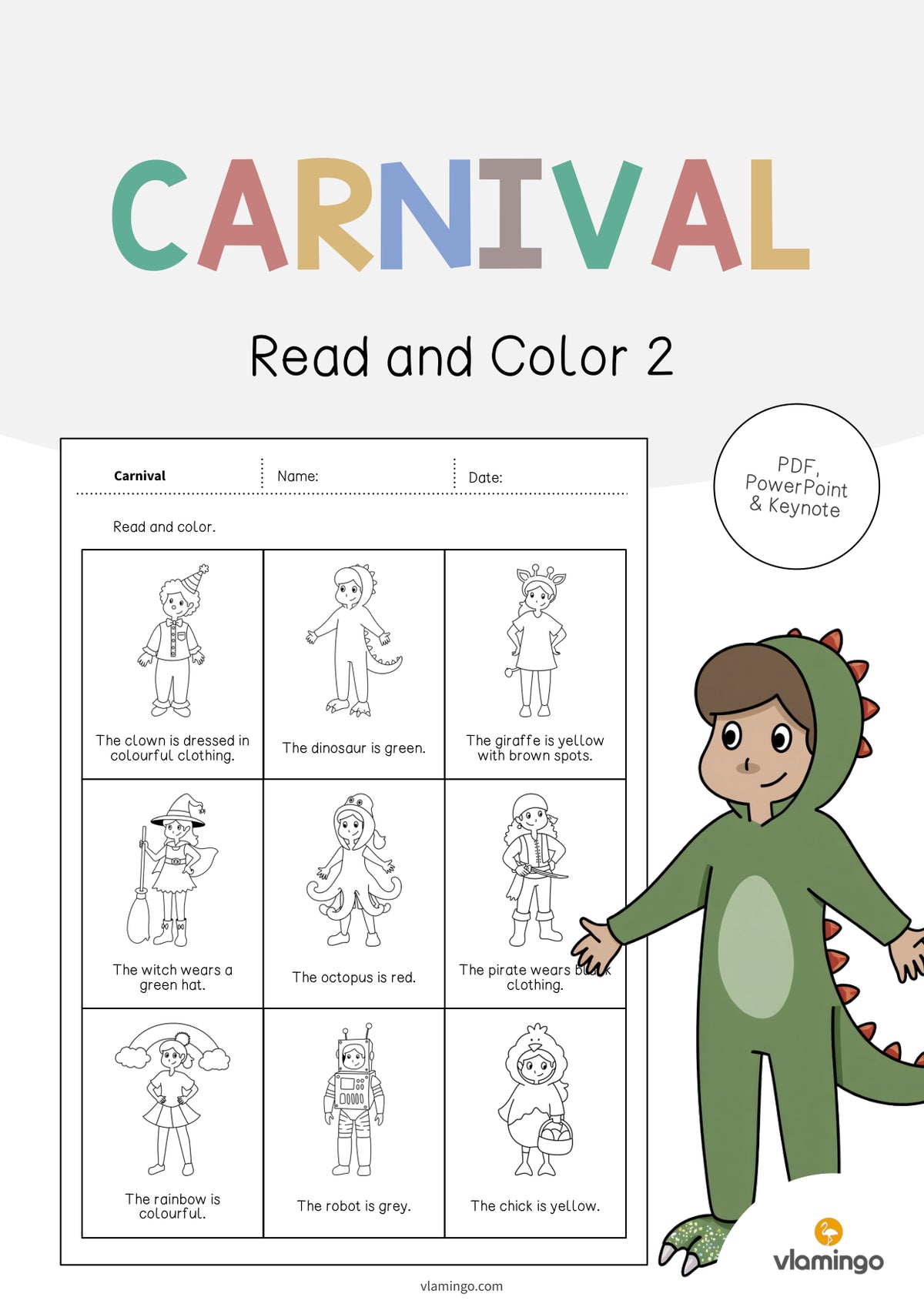 de englisch carnival read and color 2 001