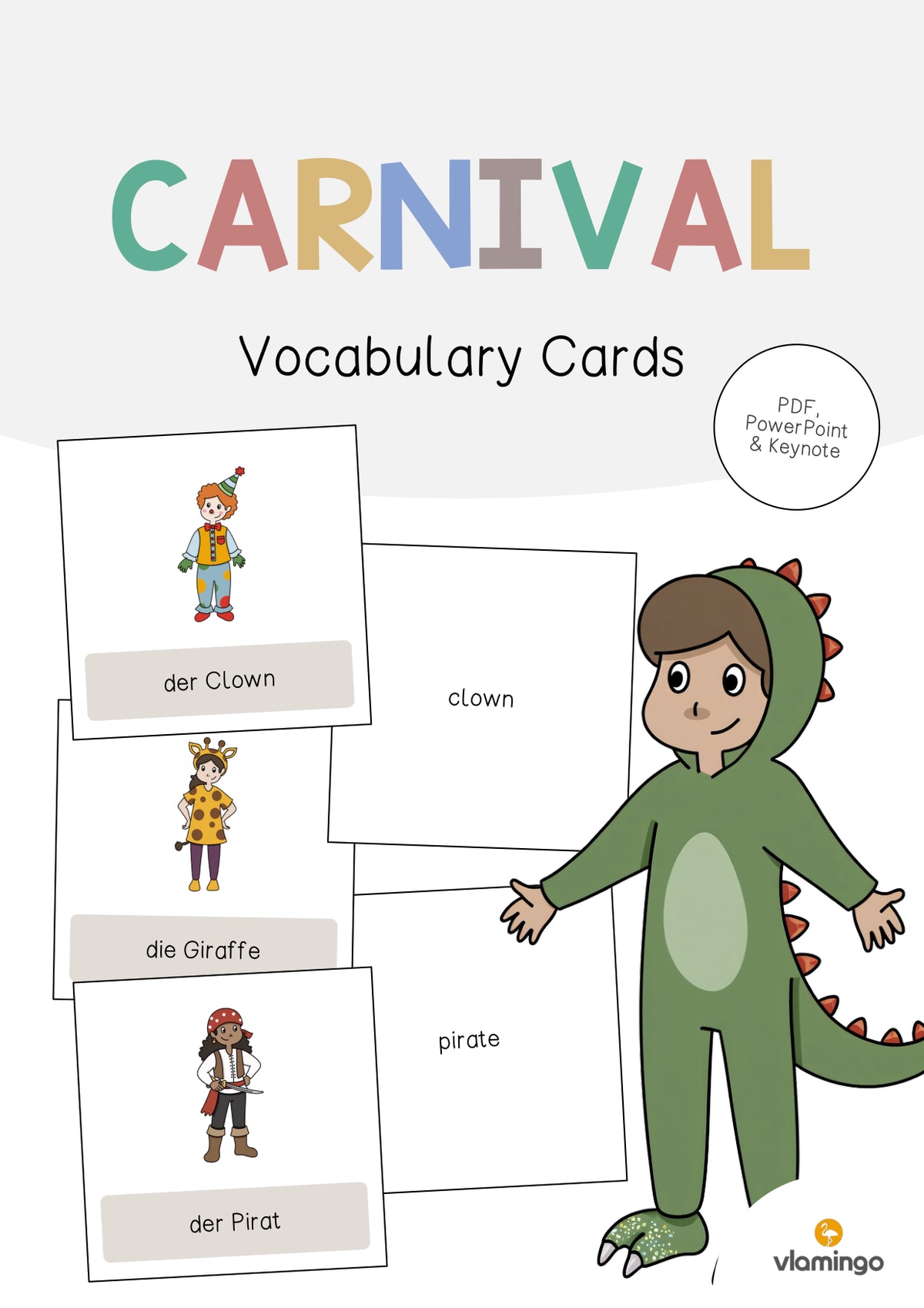 de englisch carnival vocabulary cards 001