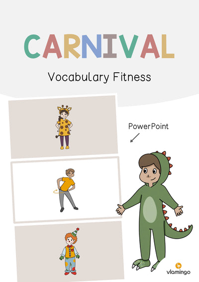 Carnival / Fasching: Vocabulary Fitness (Englisch)