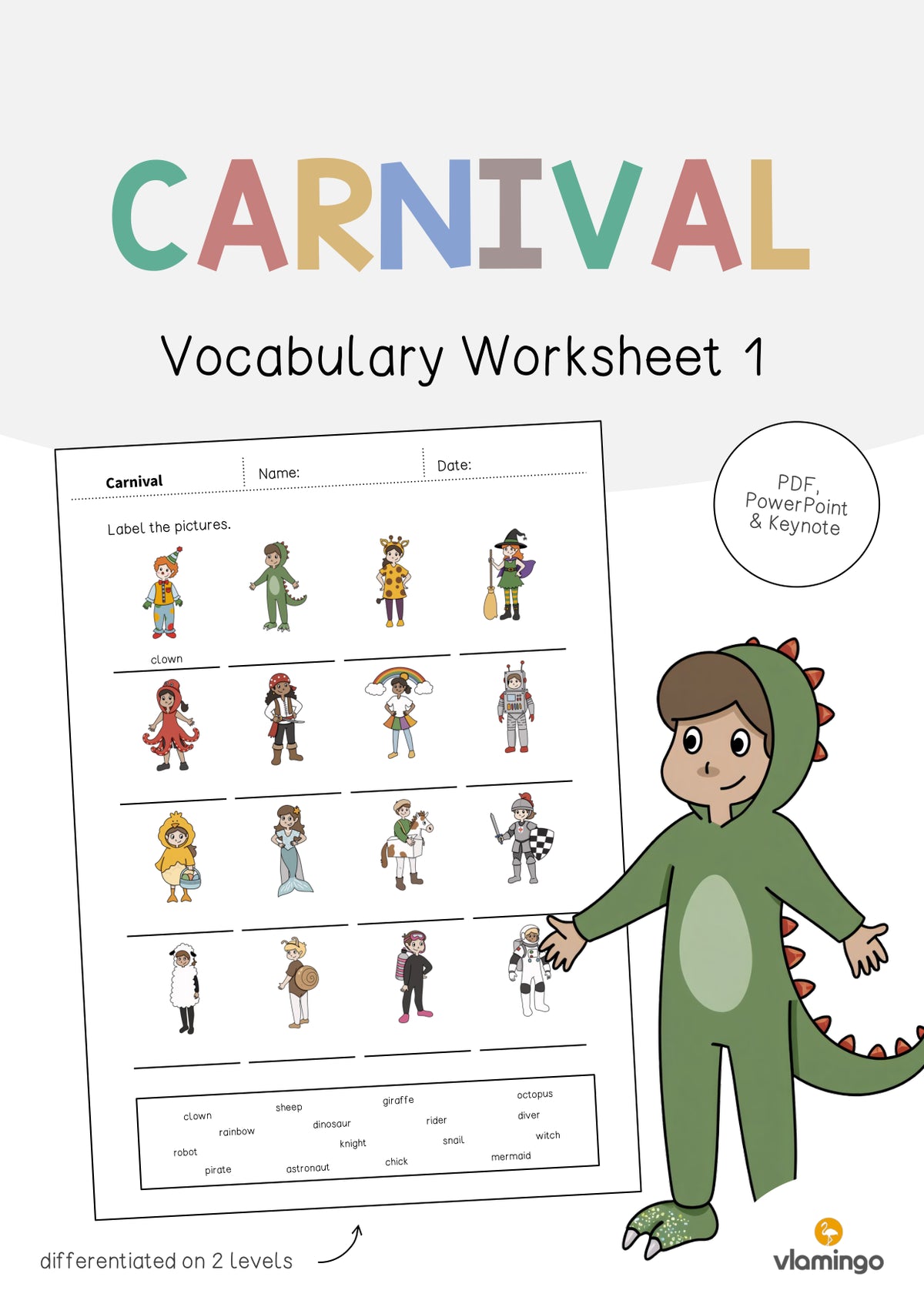 de englisch carnival vocabulary worksheet 1 001