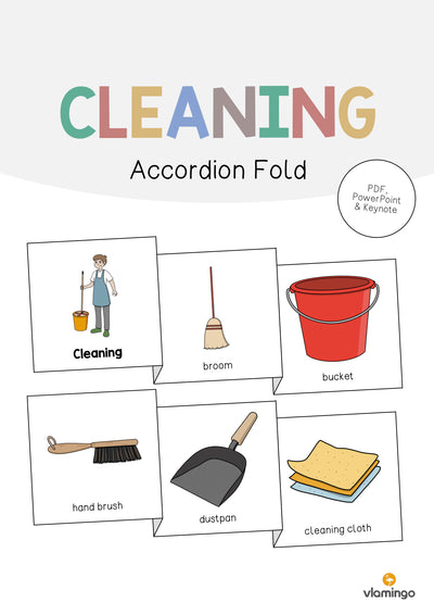 Cleaning / Putzen: Accordion Fold (Englisch)