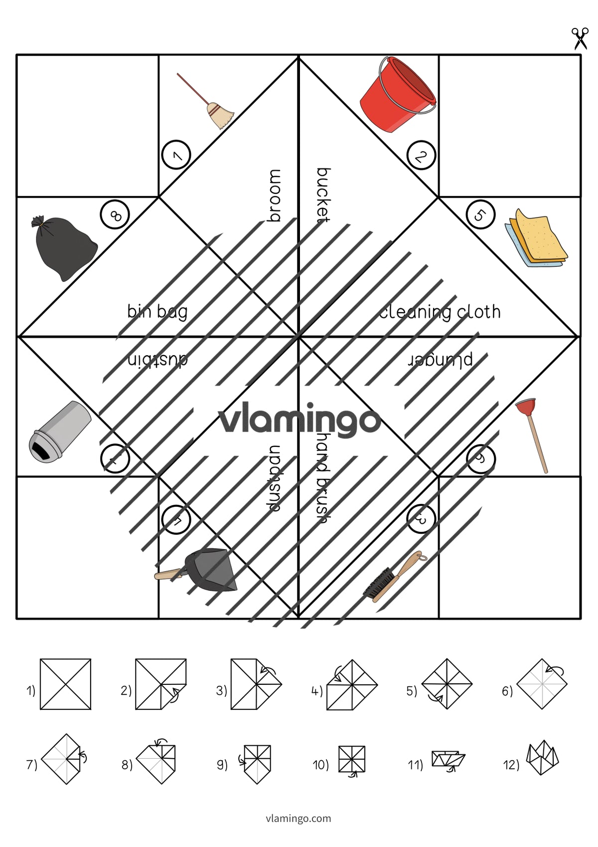 de englisch cleaning cootie catcher 005