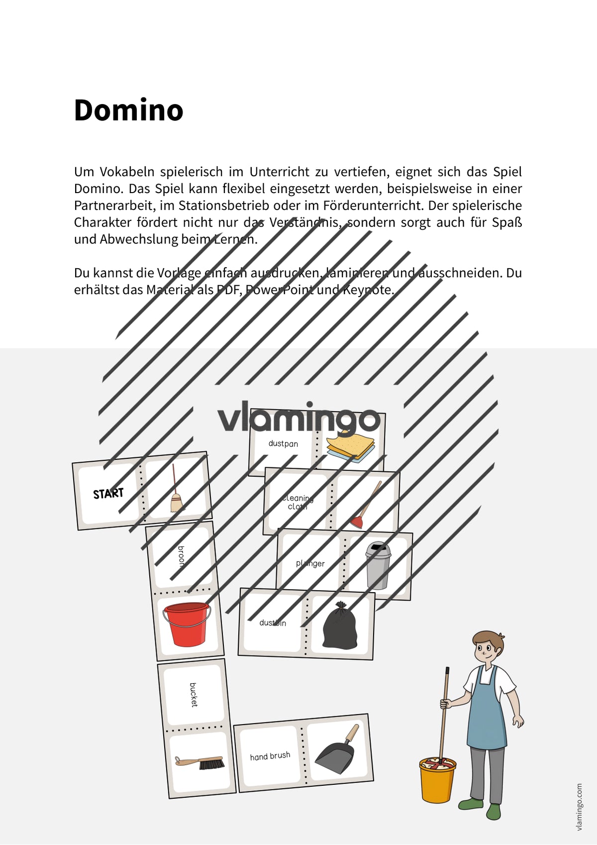 de englisch cleaning domino 002