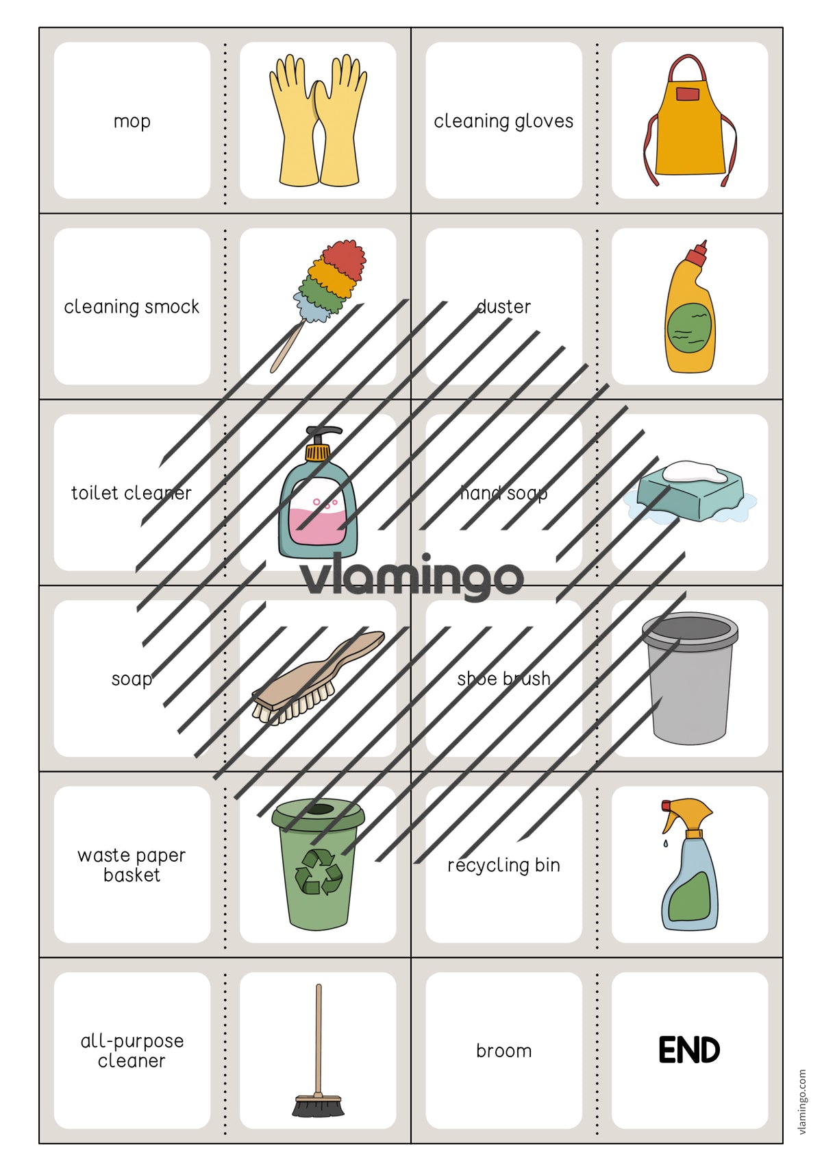 de englisch cleaning domino 004