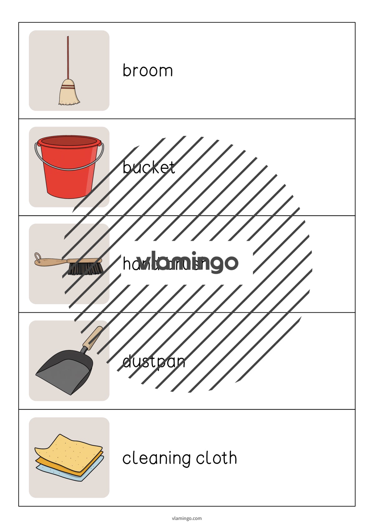 de englisch cleaning running dictation 003