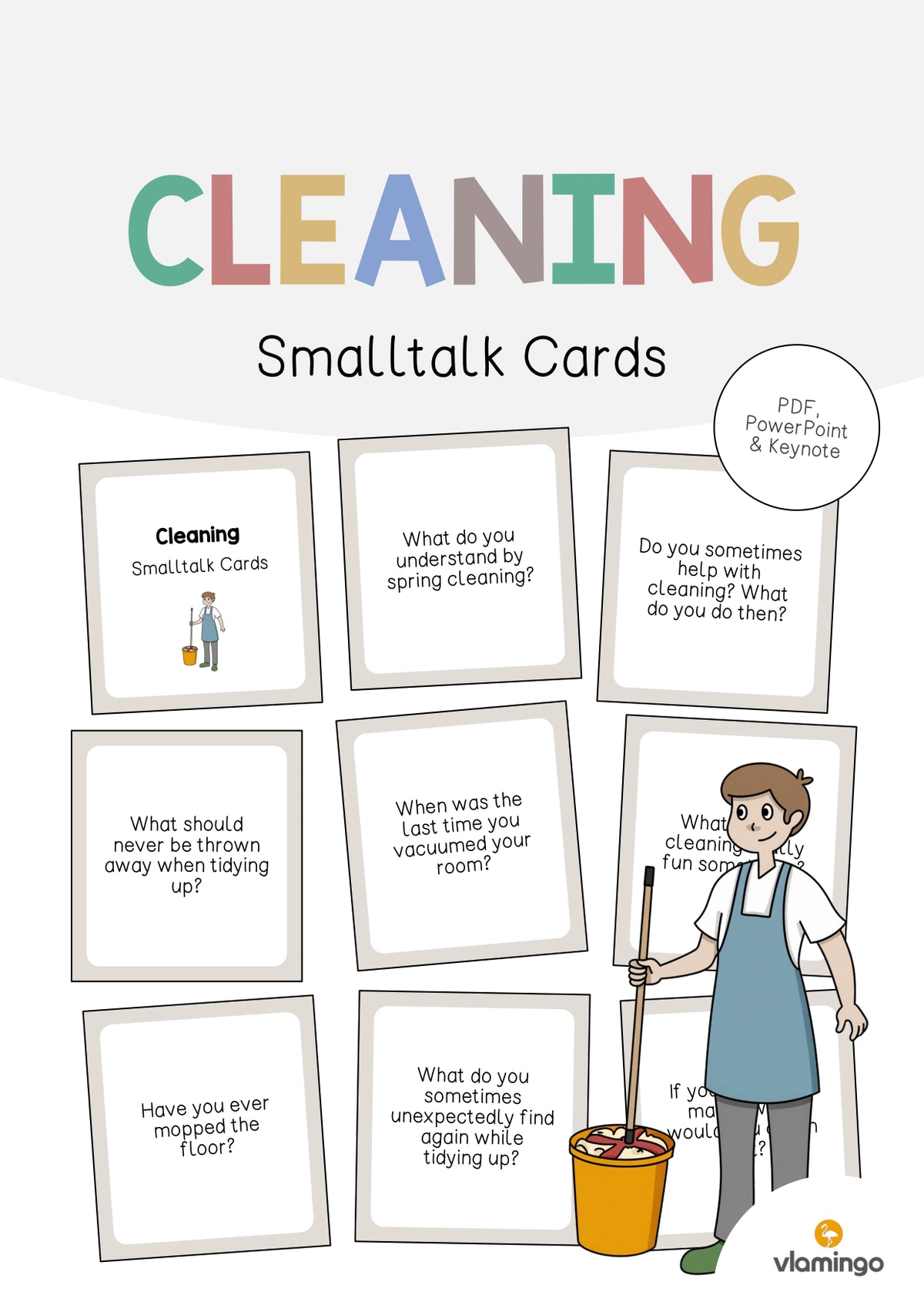 de englisch cleaning smalltalk cards 001
