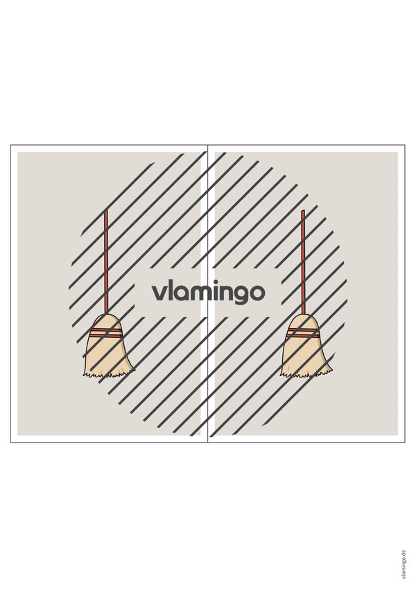 de englisch cleaning station signs 003