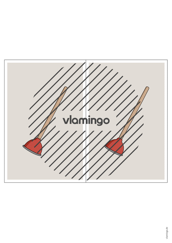 de englisch cleaning station signs 008