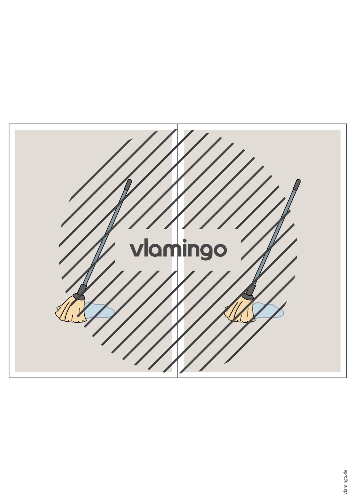 de englisch cleaning station signs 014