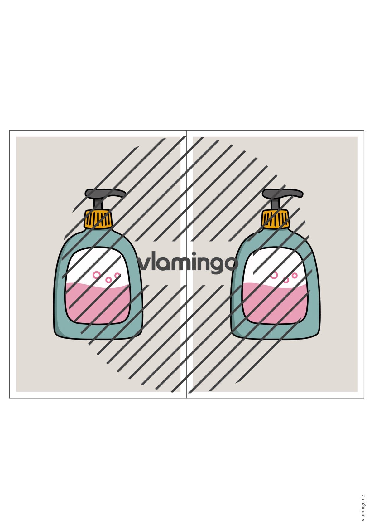 de englisch cleaning station signs 019