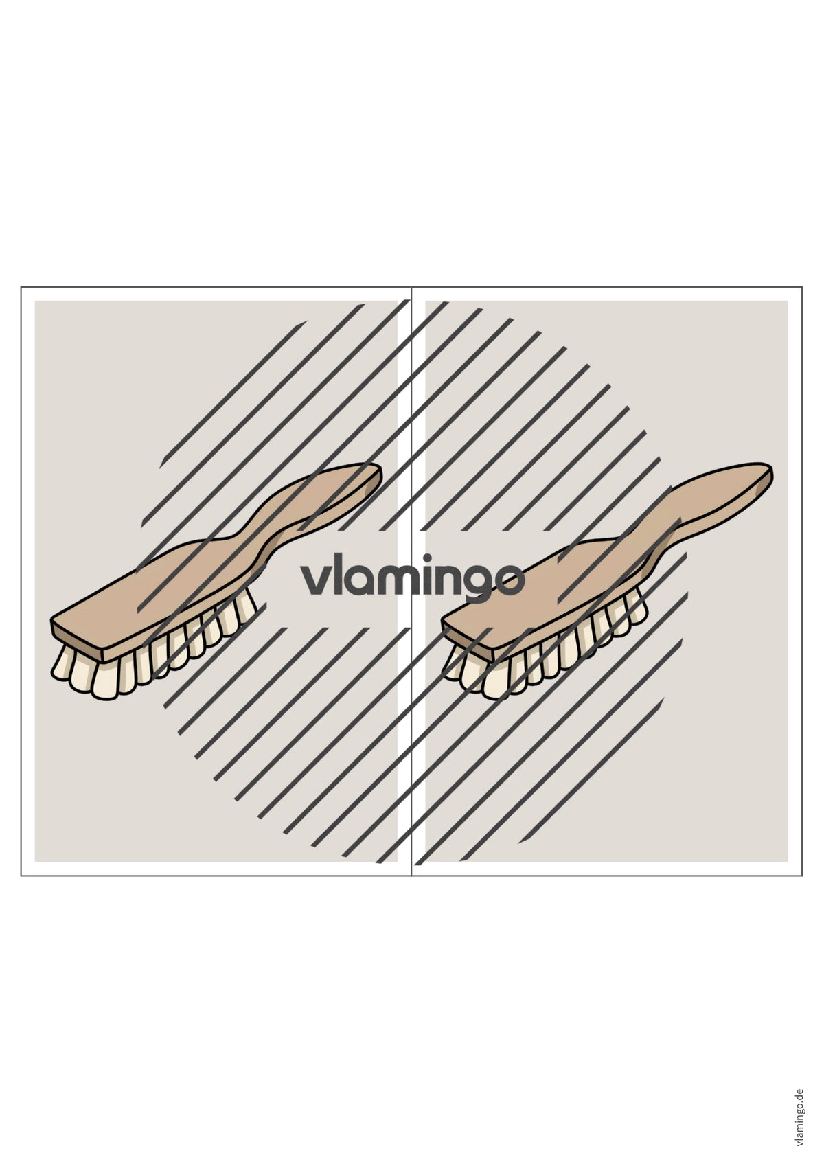 de englisch cleaning station signs 021