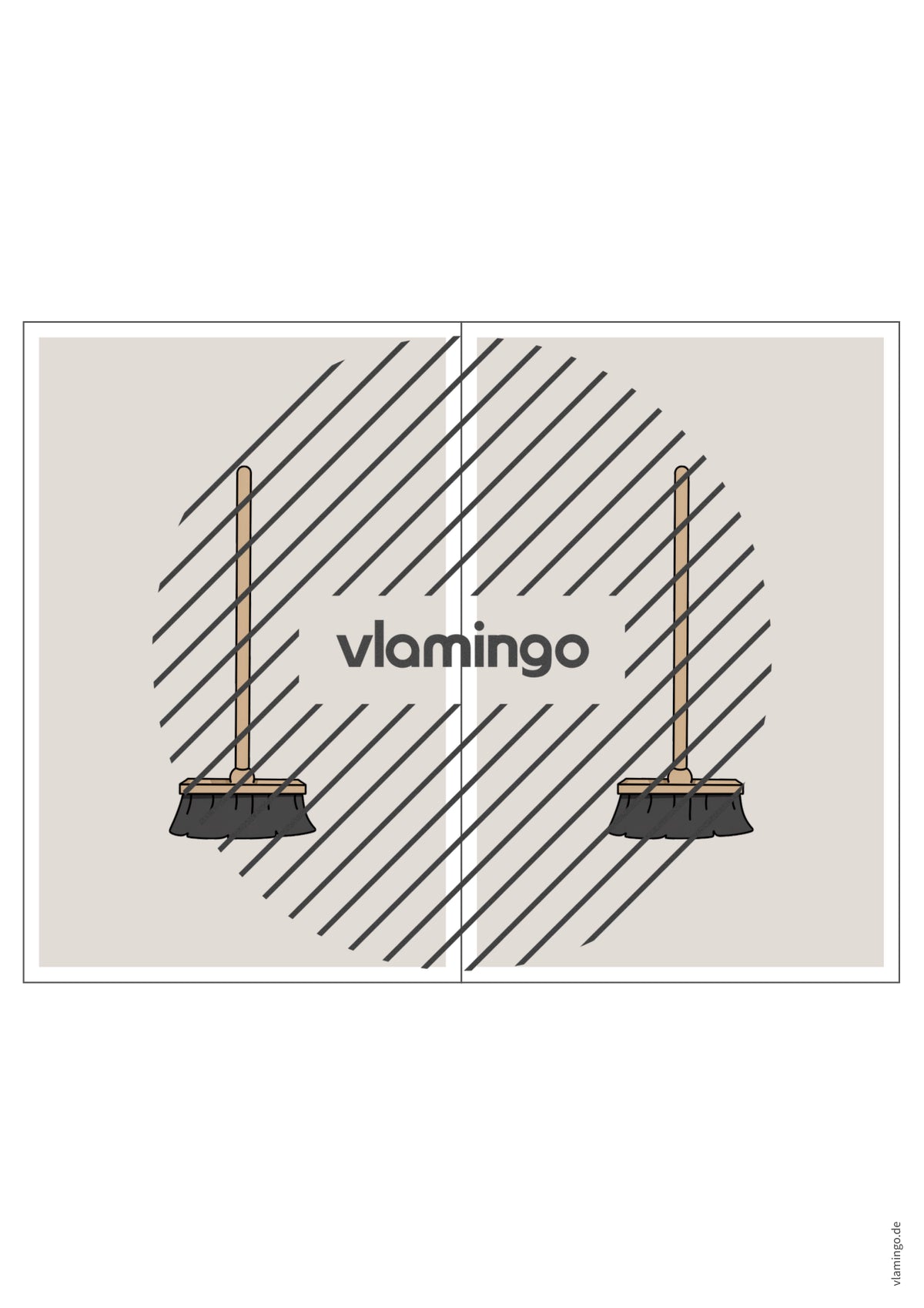 de englisch cleaning station signs 025