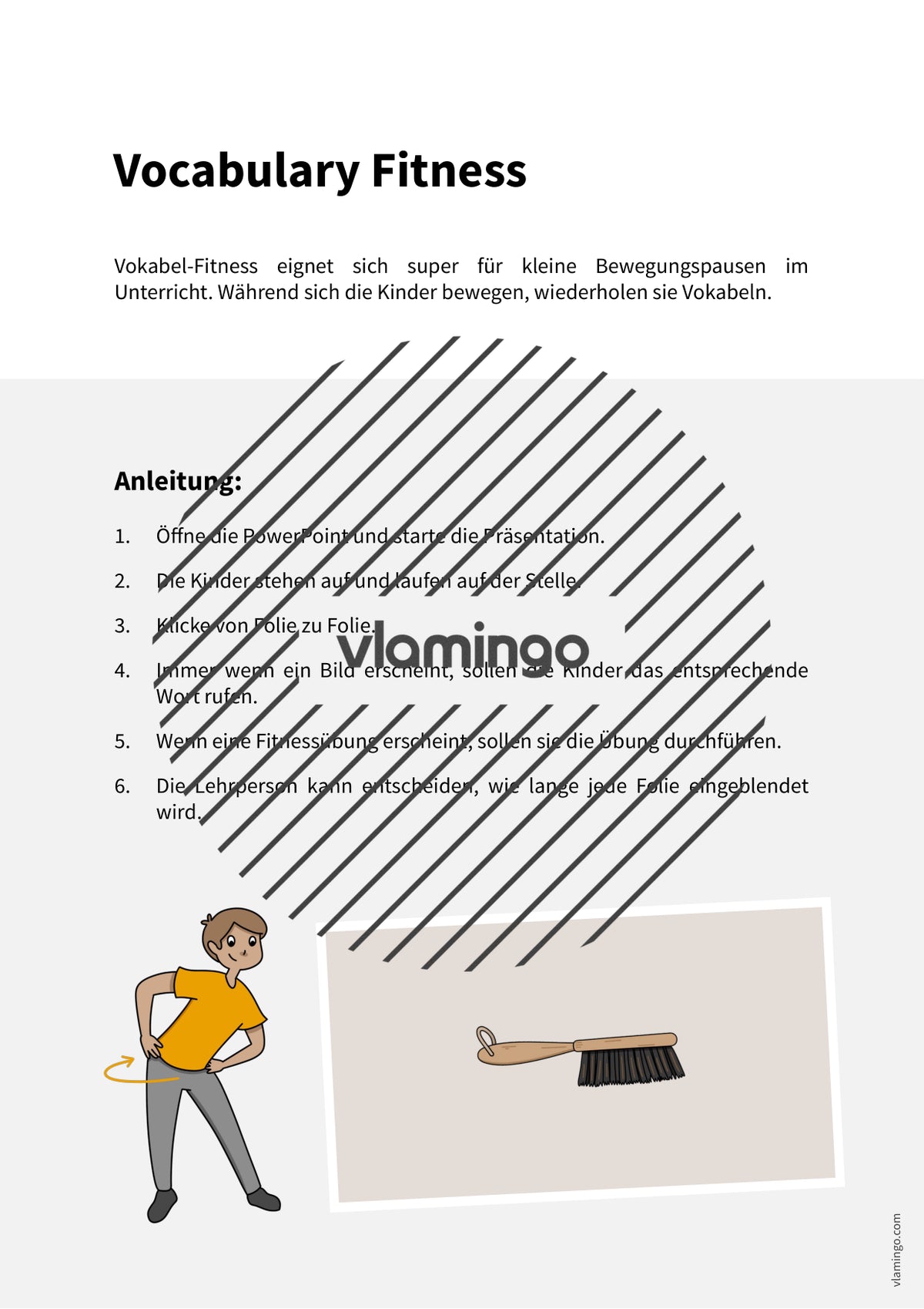 de englisch cleaning vocabulary fitness 002