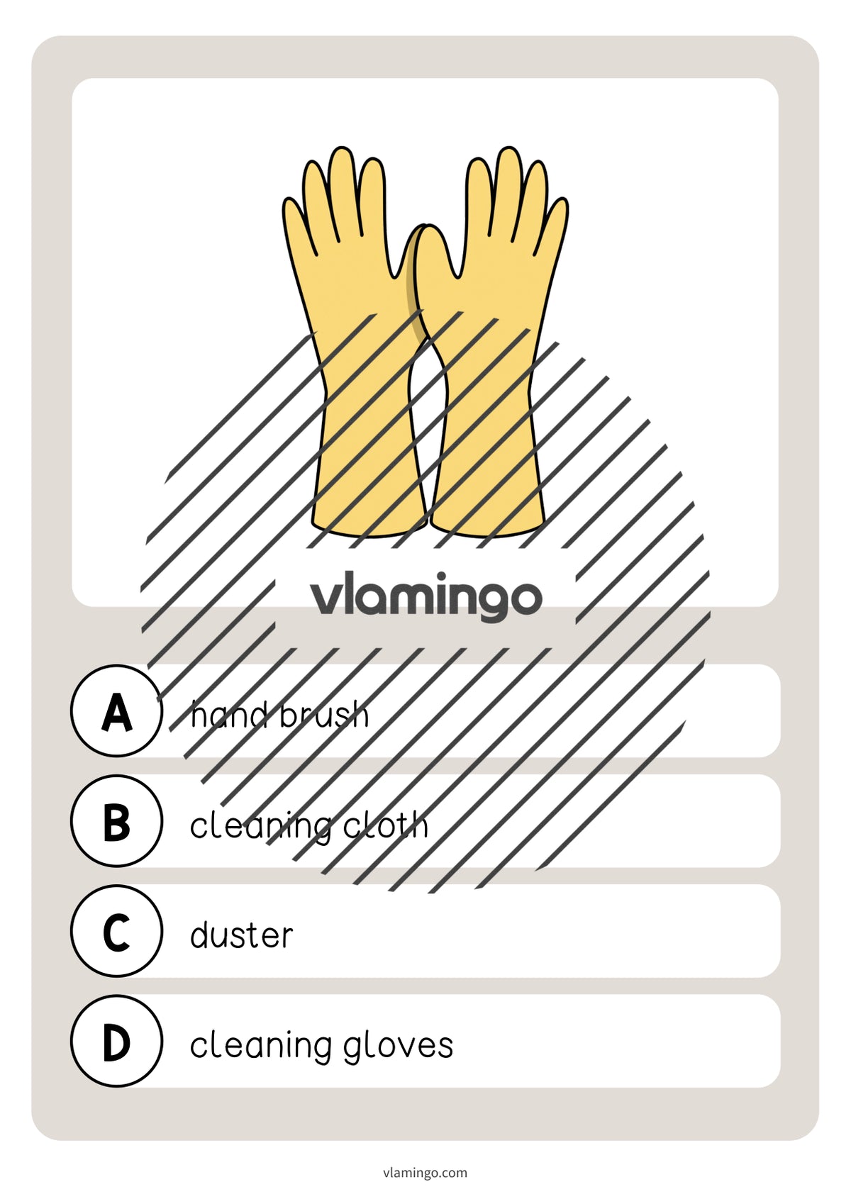 de englisch cleaning vocabulary quiz 029