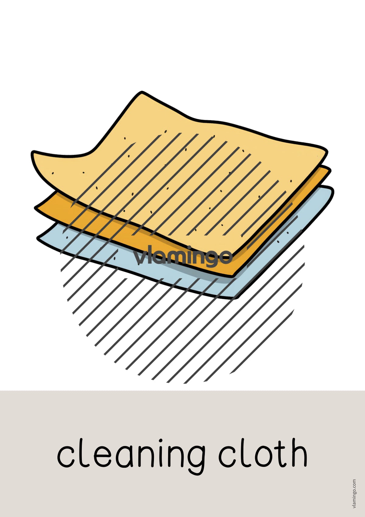 de englisch cleaning word and picture cards 007