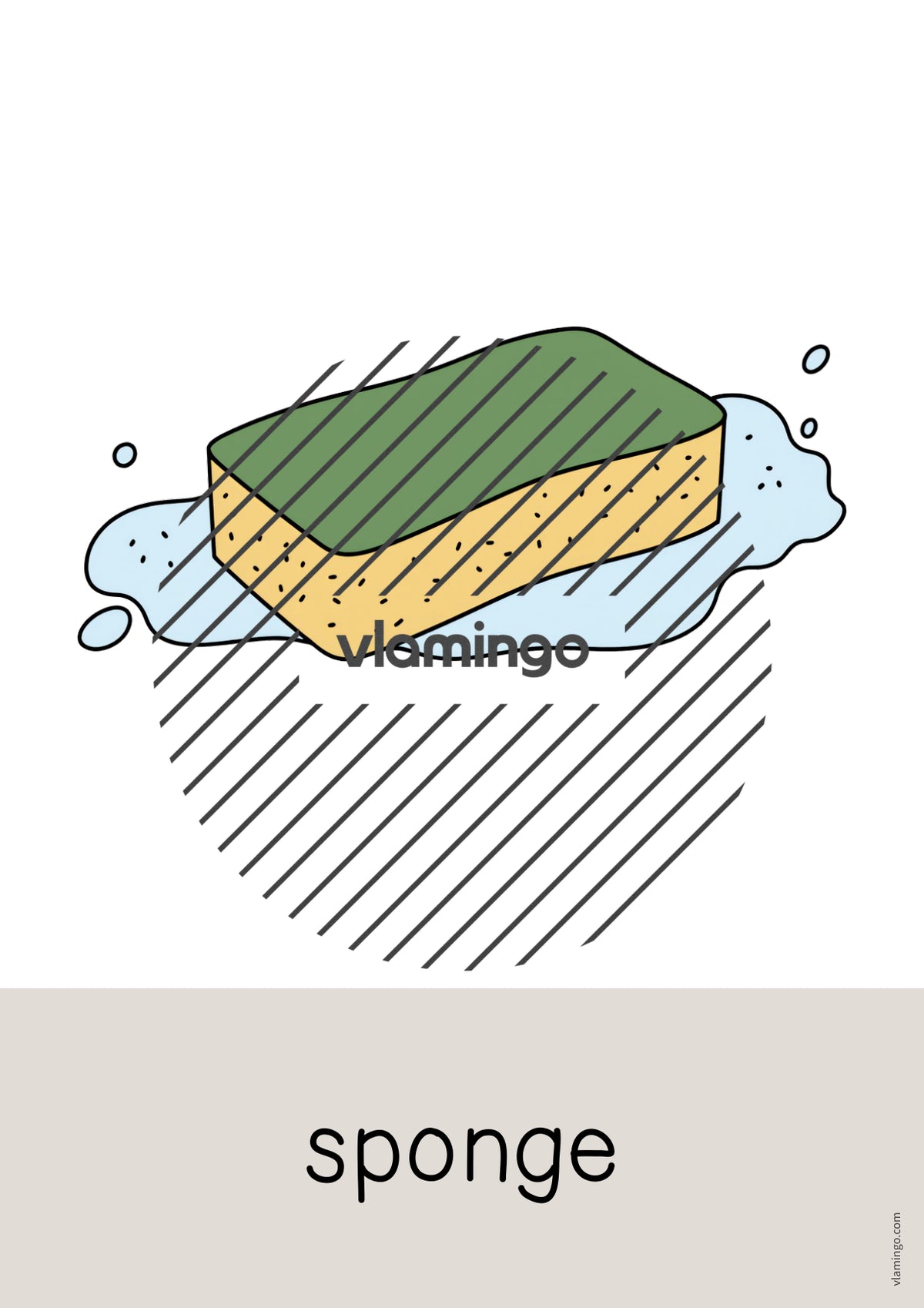 de englisch cleaning word and picture cards 011